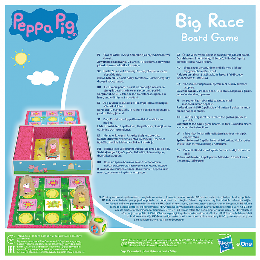 TREFL PEPPA PIG Galda spēle “Lielās sacīkstes” – 3