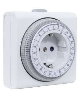 REV timer kompakt mechanisch white