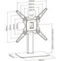Mozi TS-2 Medium 23 "-55" TV swivel table stand Mozi TS-2 Medium 23 "-55" TV swivel table stand