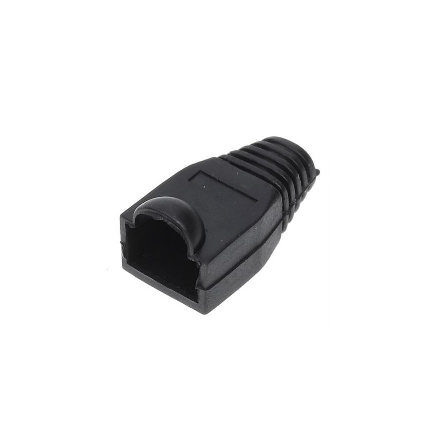 CABLE ACC JACKET RJ45/RJ45JACKETBLK GENWAY