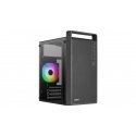 Case Aerocool PGS CS-109-G-BK-v1 FRGB Black Case Aerocool PGS CS-109-G-BK-v1 FRGB Black