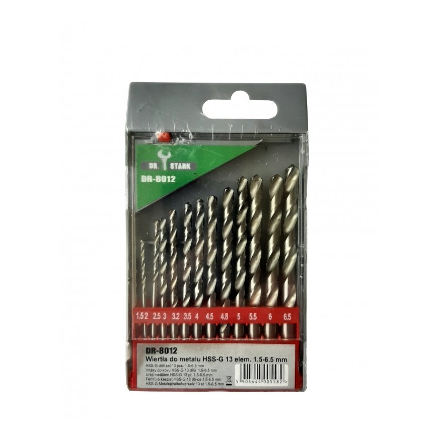 Bosch HSS-G drills for metal 10.0mm, 5 pcs.