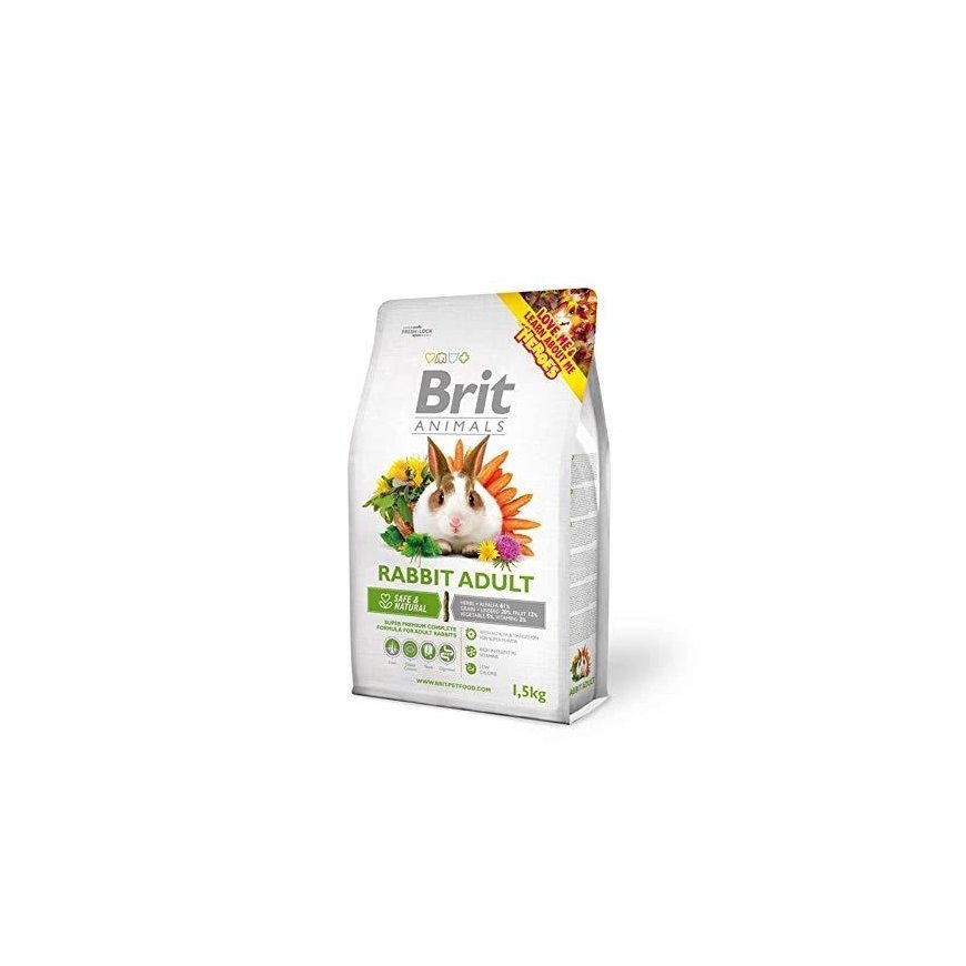 BRIT Animals maistas suaugusiems triušiams 1,5kg – 4