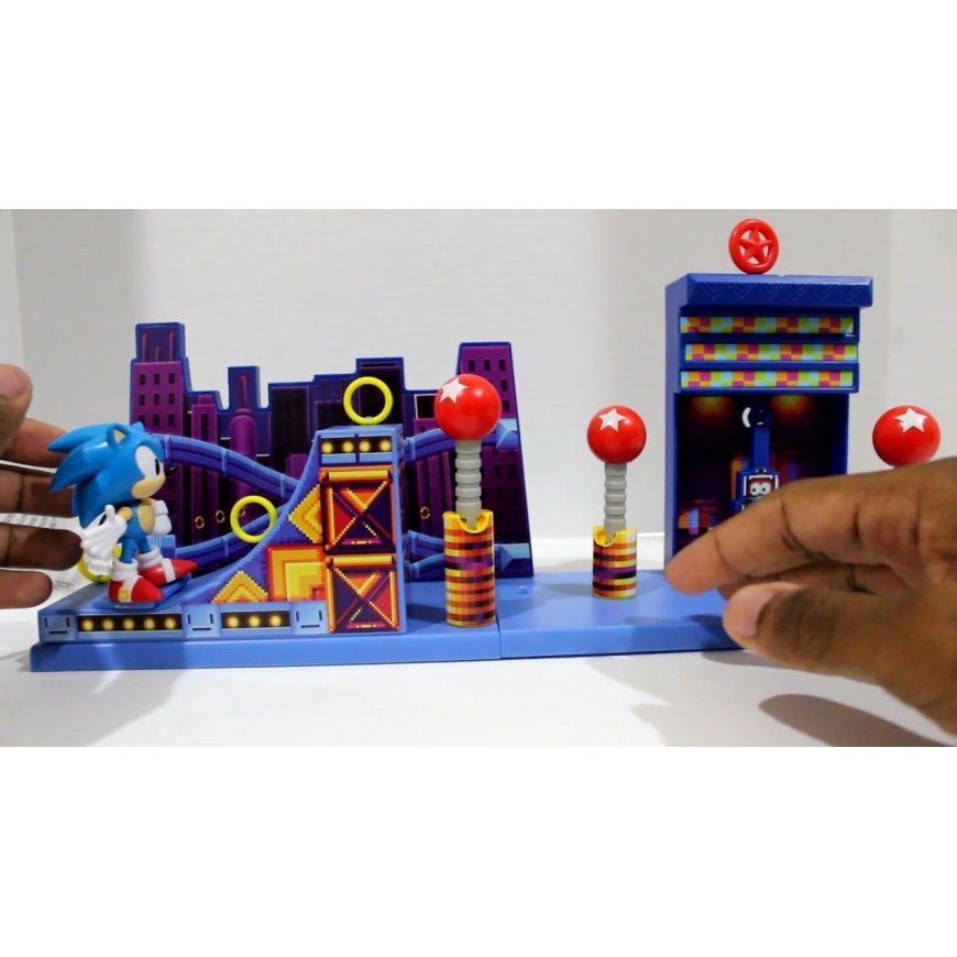 SEGA Sonic Studiopolis Zone toy set, blue – 3