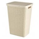 Curver NATURAL STYLE laundry basket 58L Kreminis Curver NATURAL STYLE laundry basket 58L Kreminis