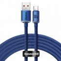 Baseus Crystal Shine cable USB to USB-C, 100W, 2m (blue) Baseus Crystal Shine cable USB to USB-C, 100W, 2m (blue)