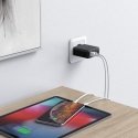 AUKEY PA-D3 mobiiliseadme laadija Must 1xUSB C | 1xUSB A toiteallikas 3,0 60 W 5,4 A dünaamiline tuvastamine AUKEY PA-D3 mobiiliseadme laadija Must 1xUSB C | 1xUSB A toiteallikas 3,0 60 W 5,4 A dünaamiline tuvastamine