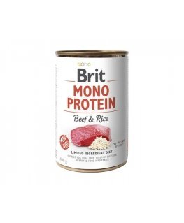 BRIT Mono Protein rīsi un liellopu gaļa 400g
