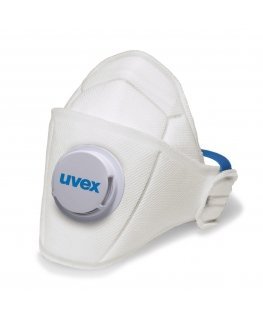 Respirator Uvex silv-Air Premium 5110 FFP1, foldable, with valve, 3 pcs, retail package