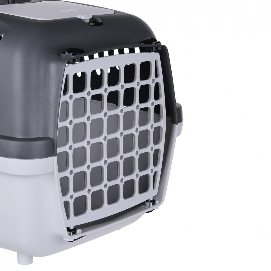 ZOLUX Transporter GULLIVER 2 ar plastmasas durvīm gaiši pelēka/tumši pelēka – 2