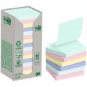 3M Post-it Nature Eko Z-notes -viestilappu, värilajitelma, 76x76mm, 6 x 100 kpl 3M Post-it Nature Eko Z-notes -viestilappu, värilajitelma, 76x76mm, 6 x 100 kpl