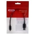 UNITEK CABLE USB-C – USB-A 3.1,M/M,0,25M, Y-C490BK UNITEK CABLE USB-C – USB-A 3.1,M/M,0,25M, Y-C490BK