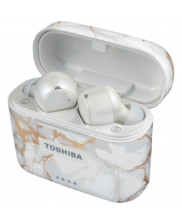 Ausinės Toshiba RZE-BT750E rožinė auksinis marble