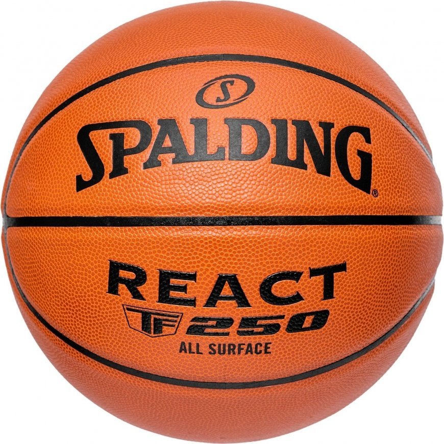 Spalding TF-250 React -koripallo, koko 5