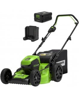 Cordless mower 60V 4Ah 46 cm Greenworks GD60LM46HPK4 - 2502807UB