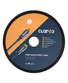 CLAROC HDMI CABLE FIBER OPTIC AOC 2.0, 4K, 10M