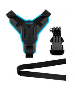 Telesin Motorcycle Helmet Chin + J-Hook Mount for sports cameras (GP-HBM-MT7)