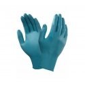 Disposable nitrile gloves Ansell TouchNTuff 92-600, 100pcs, 0.12mm thick, L size (8.5-9), smooth palm, green Disposable nitrile gloves Ansell TouchNTuff 92-600, 100pcs, 0.12mm thick, L size (8.5-9), smooth palm, green