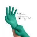 Disposable nitrile gloves Ansell TouchNTuff 92-600, 100pcs, 0.12mm thick, L size (8.5-9), smooth palm, green Disposable nitrile gloves Ansell TouchNTuff 92-600, 100pcs, 0.12mm thick, L size (8.5-9), smooth palm, green