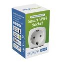 GreenBlue WiFi tālvadības ligzda, Android/iOS/Alexa/Google Home, enerģijas trūkums. Enerģija, taimeris, maks. 3680W, F tips, GB7 GreenBlue WiFi tālvadības ligzda, Android/iOS/Alexa/Google Home, enerģijas trūkums. Enerģija, taimeris, maks. 3680W, F tips, GB7