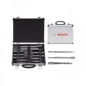 Bosch set of drills and chisels in a suitcase 11 pcs