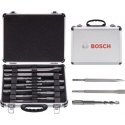 Bosch set of drills and chisels in a suitcase 11 pcs