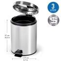 Trash can ArtMoon Moon, 3L