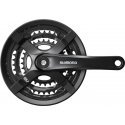 Shimano FC-TY501 kampisarja, 175 mm 48/38/28T, 6-8v, ketjusuojalla