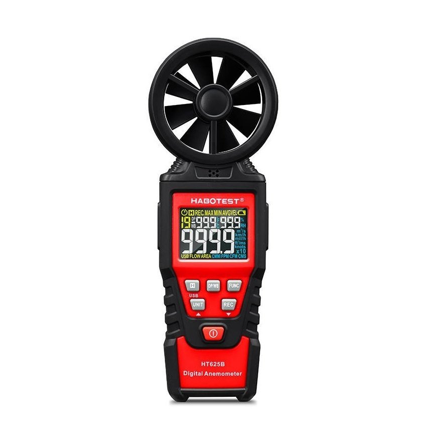 Digital Anemometer Habotest HT625B, USB