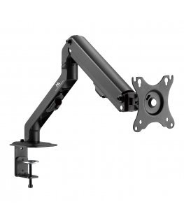 Maclean MC-906 monitori kinnituse hoidik, lauakinnitus 17"–32" reguleeritav pööratav VESA 12 kg