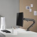 Maclean universalus monitoriaus stalo laikiklis, dujinė spyruoklė 17 "-35" 8kg, VESA 75x75,100x100, MC-906 Maclean universalus monitoriaus stalo laikiklis, dujinė spyruoklė 17 "-35" 8kg, VESA 75x75,100x100, MC-906