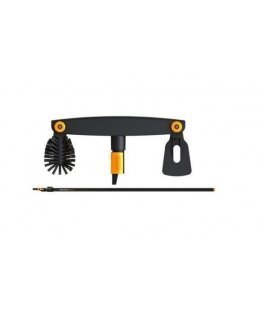 Fiskars QuikFit gutter cleaner with telescopic handle