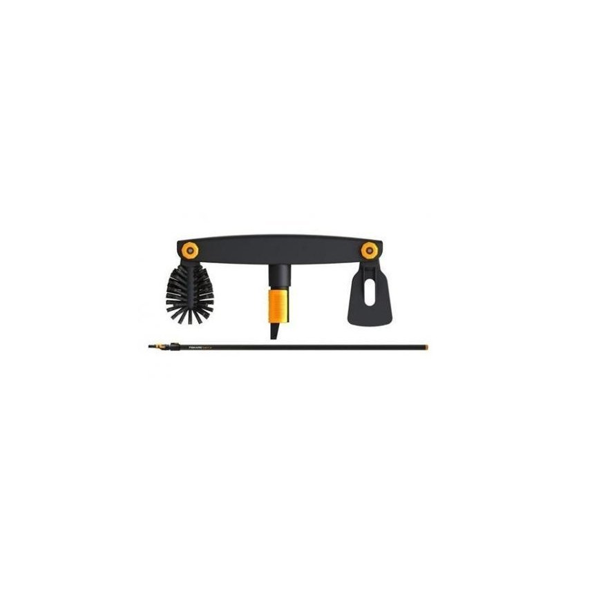 Fiskars QuikFit gutter cleaner with telescopic handle
