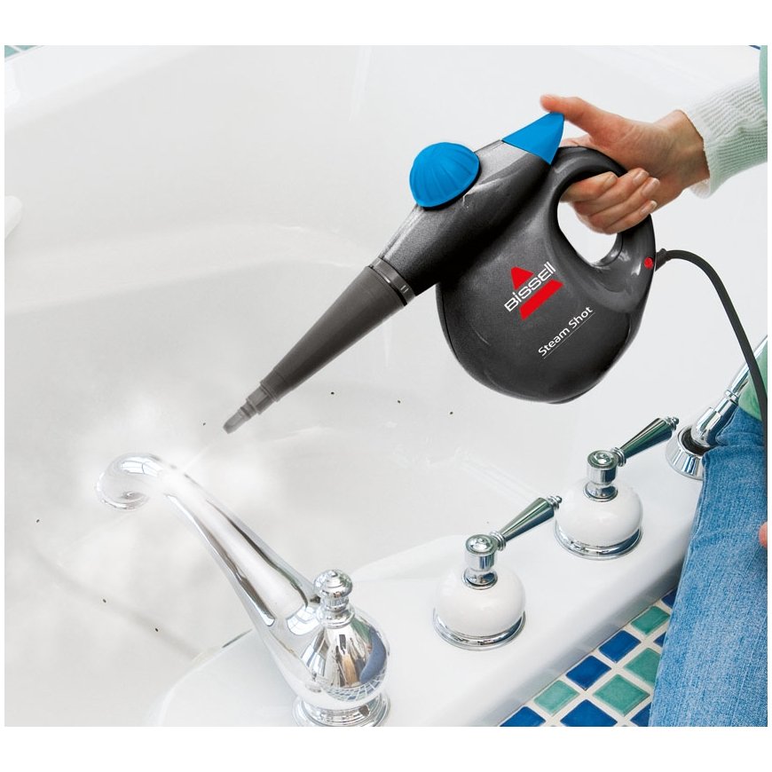 Bissell Steam Shot Portable steam cleaner 0.36 L 1050 W Blue, Titanium – 5