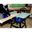 Saw machine HS100S, on legs + additional saw, Scheppach Saw machine HS100S, on legs + additional saw, Scheppach