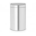 Brabantia Waste Bin Touch Bin New,recycle, 23+10 L Platinum Brabantia Waste Bin Touch Bin New,recycle, 23+10 L Platinum