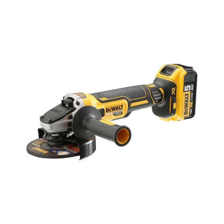 DeWalt cordless angle grinder DCG405P2-QW, 18V