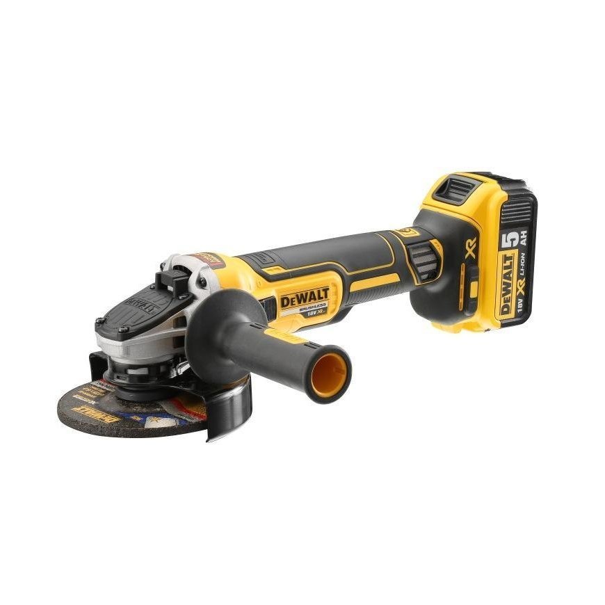 DeWalt cordless angle grinder DCG405P2-QW, 18V, 2x5Ah – 3