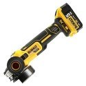 DeWalt akumuliatorinis kampinis šlifuoklis DCG405P2-QW, 18V, 2x5Ah DeWalt akumuliatorinis kampinis šlifuoklis DCG405P2-QW, 18V, 2x5Ah