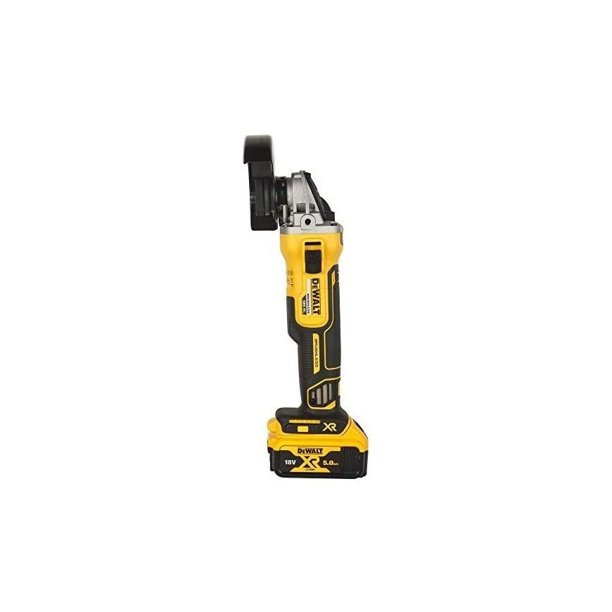 DeWalt cordless angle grinder DCG405P2-QW, 18V, 2x5Ah – 16