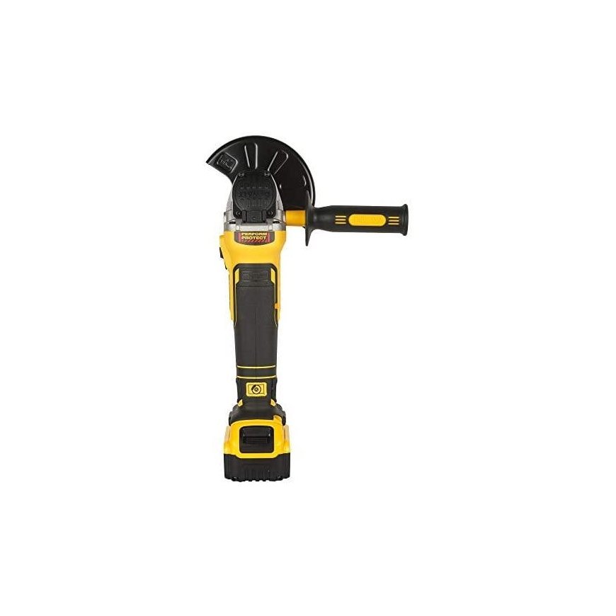 DeWalt akumuliatorinis kampinis šlifuoklis DCG405P2-QW, 18V, 2x5Ah – 17