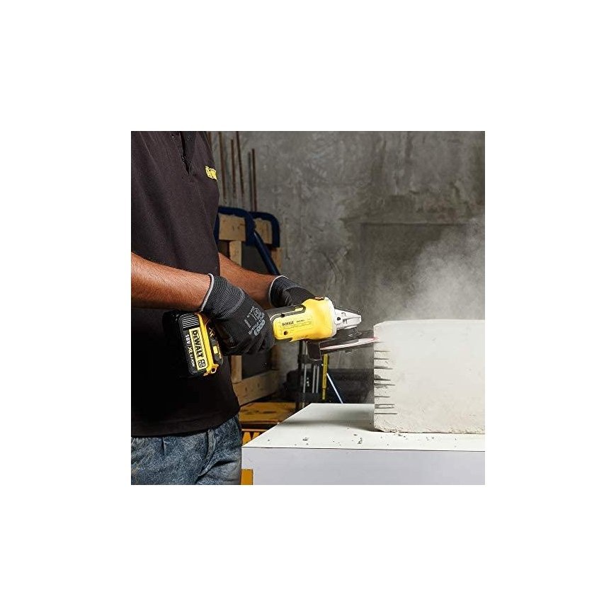 DeWalt akumuliatorinis kampinis šlifuoklis DCG405P2-QW, 18V, 2x5Ah – 21