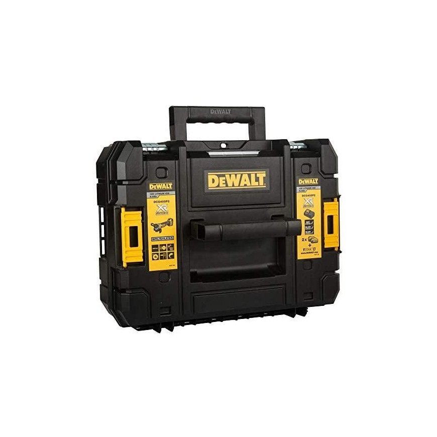 DeWalt cordless angle grinder DCG405P2-QW, 18V, 2x5Ah – 25