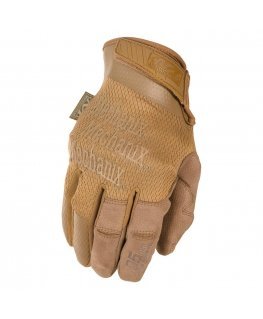 Mechanix Wear Pirštinės Mechanix Speclialty 0.5 Coyote 9/M. 0,5mm storio delnas. Velcro, dirbtinė oda, TrekDry®, Lycra
