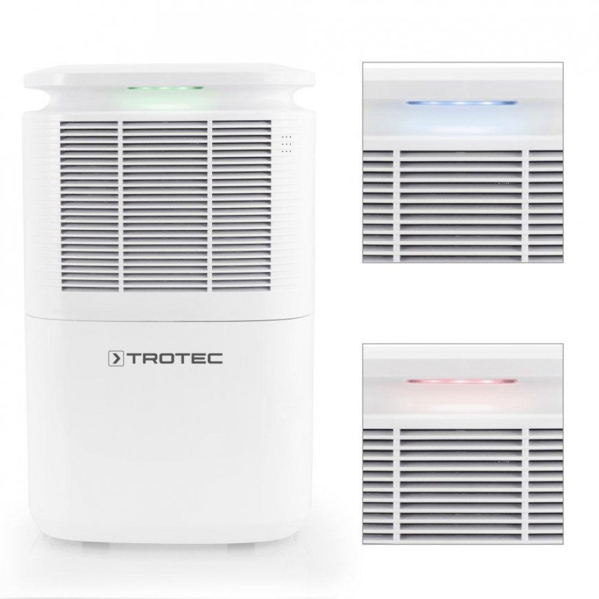 Condensing dehumidifier Trotec TTK 30 E, Name: Dehumidifier Trotec TTK 30 E, Suitable for room size: 20-40 m², Absorbed amount o – 9