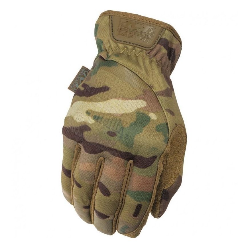 Mechanix Wear Gloves Mechanix FastFit® Multicam®, size 10/L. Ruched cuff, artificial leather, TrekDry®, touchscreen technology – 2