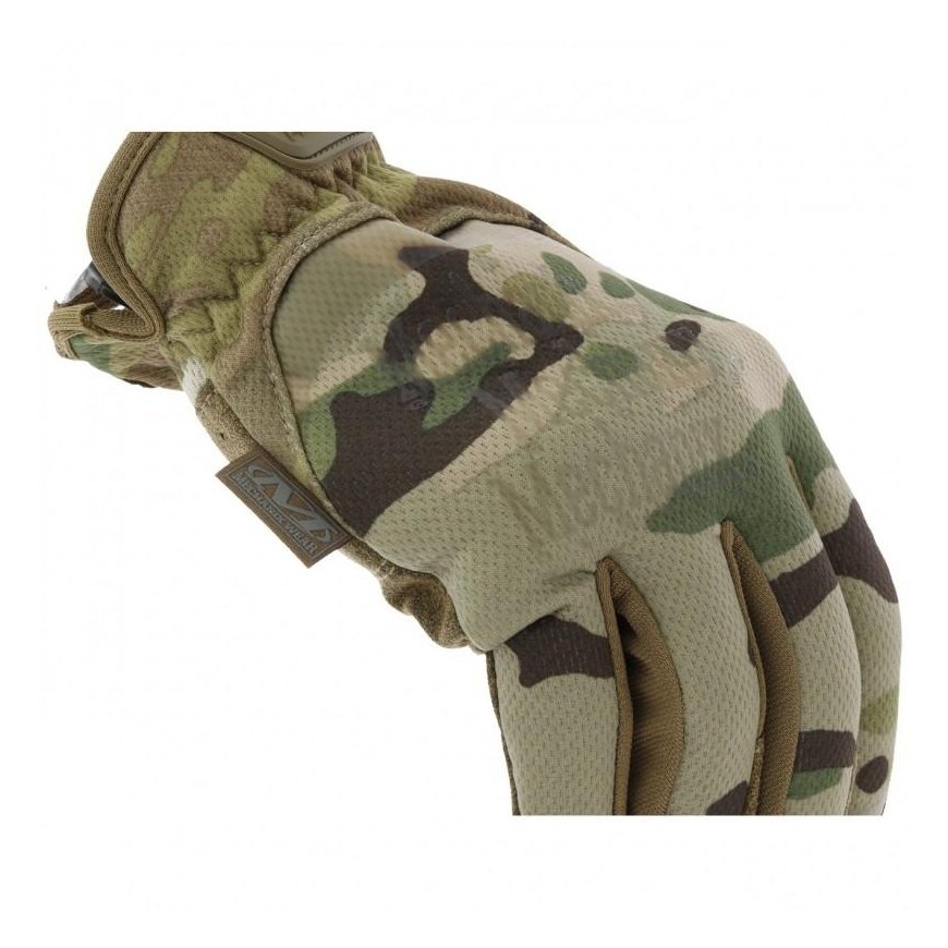 Mechanix Wear Gloves Mechanix FastFit® Multicam®, size 10/L. Ruched cuff, artificial leather, TrekDry®, touchscreen technology – 6