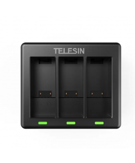 Telesin 3-slot charger for GoPro Hero 9 / Hero 10 (GP-BCG-902)