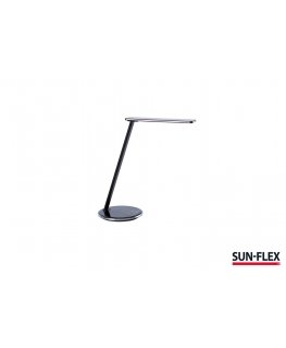 Stalinis šviestuvas SUN-FLEX®QLITE™belaidžiu integruotu telefono įkrovikliu, juodas