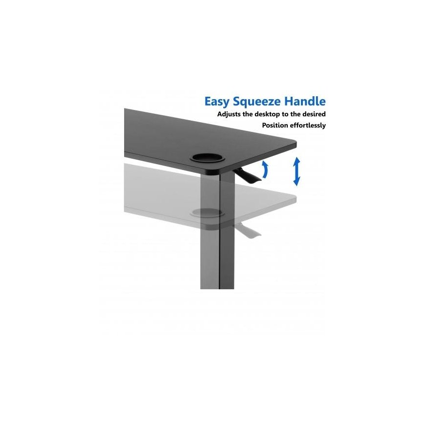 Height-adjustable table Up Up Forseti Black – 3